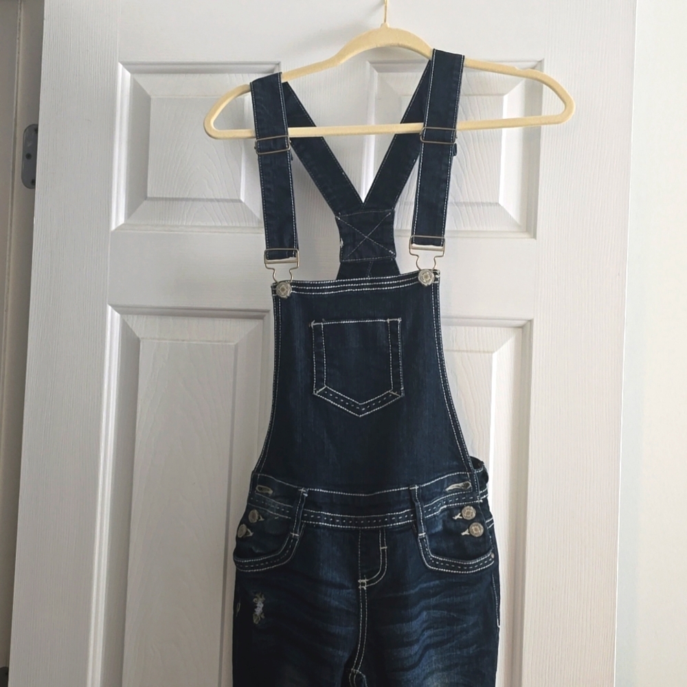 Denim overalls